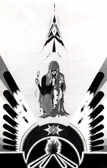 VIEWS AND VISIONS: The Symbolic Imagery of the Native American Church - PEYOTE CHIEF - Alfred Whiteman
